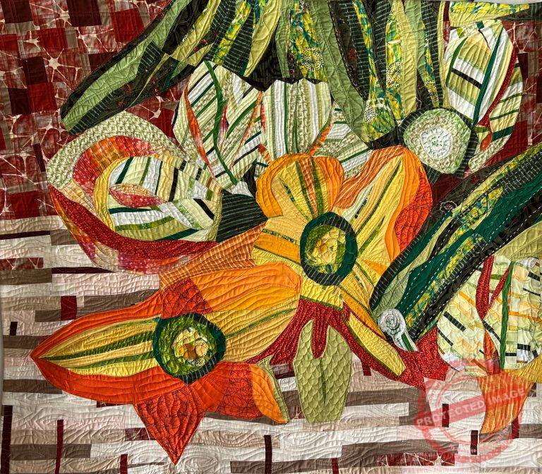 Zucchini Flowers in a French Market